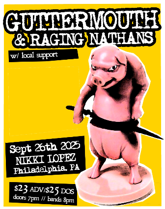 GUTTERMOUTH, The Raging Nathans