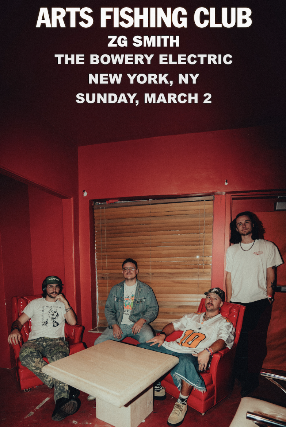 Arts Fishing Club, ZG Smith at The Bowery Electric – New York, NY