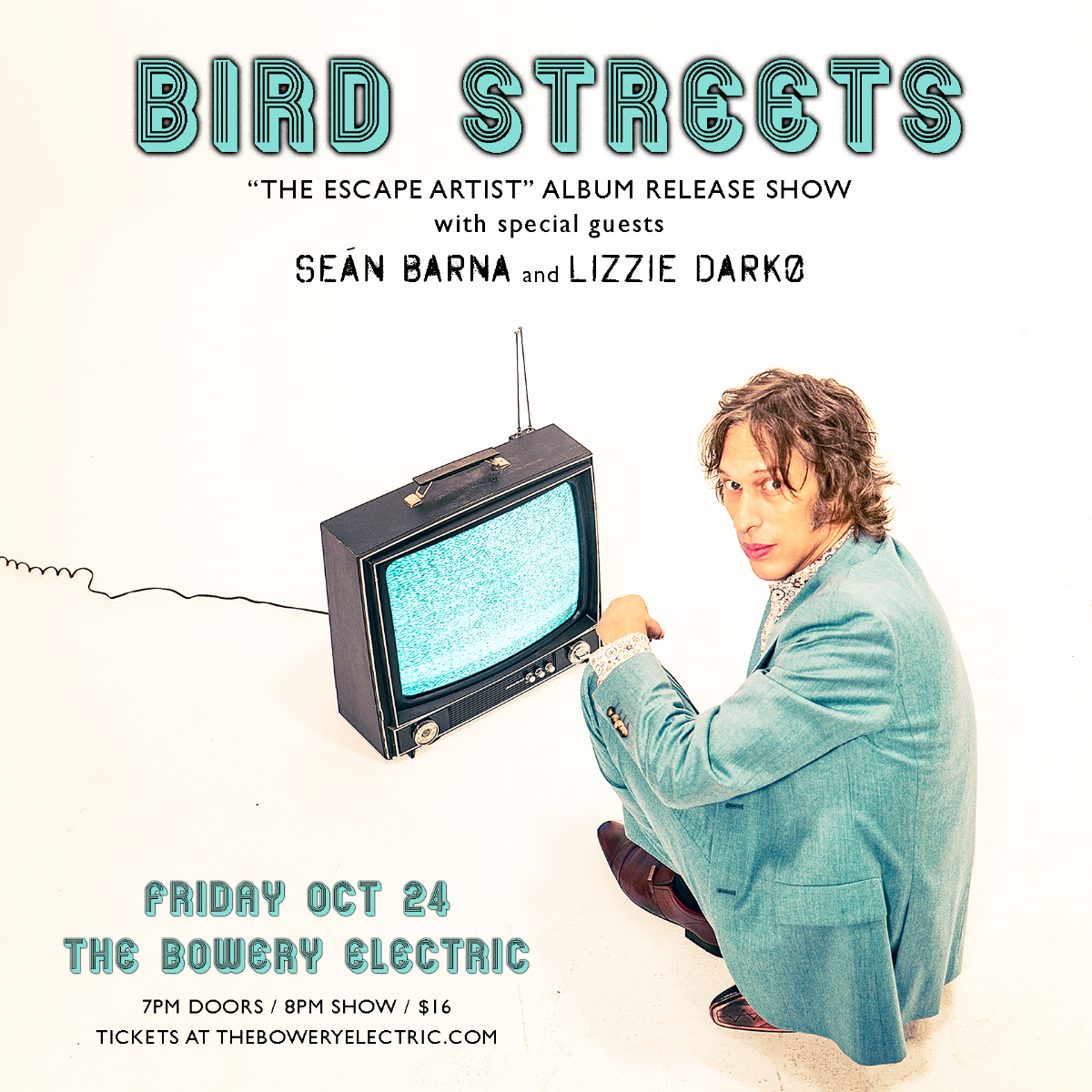 Bird Streets Album Release with Honeycrush