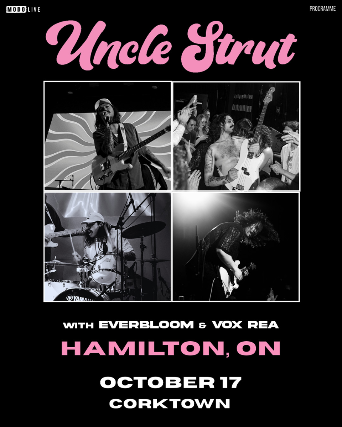 Uncle Strut with Special Guests at Corktown Pub – Hamilton, Canada