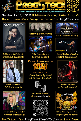 ProgStock Festival 2025 at Williams Center – Black Box – Rutherford – Rutherford, NJ