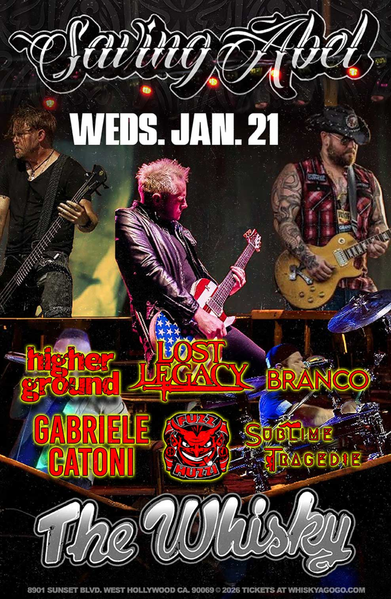 Saving Abel, Higher Ground, Lost Legacy, Branco, Gabriele Catoni, Fuzz Huzzi