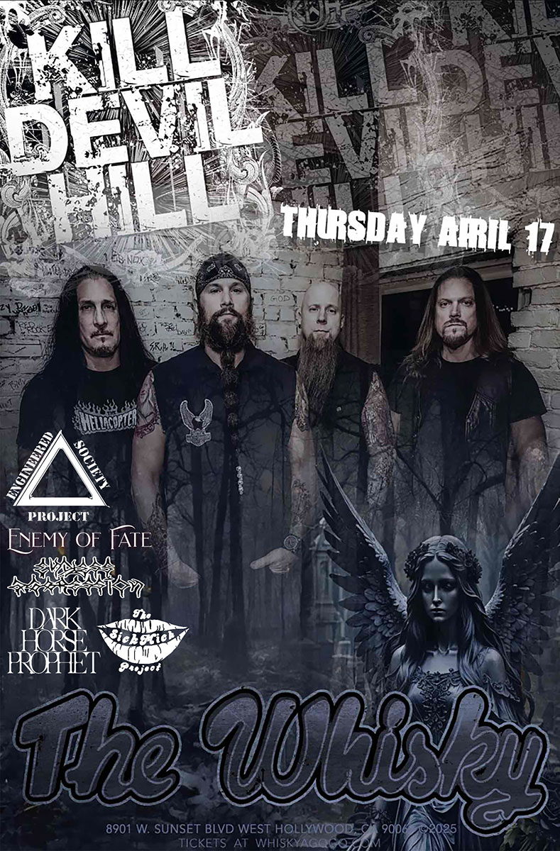 Kill Devil Hill, Engineered Society Project, Enemy of Fate, Endless Aggression, Dark Horse Prophet, The Sick Mick Project