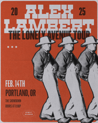 Alex Lambert at The Showdown – Portland, OR