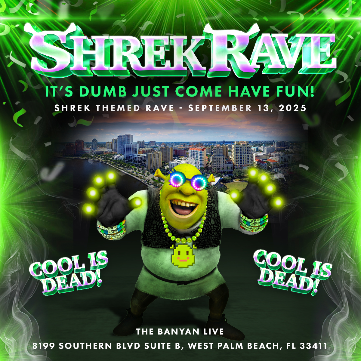 SHREK RAVE in West Palm Beach