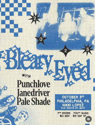 Bleary Eyed, Punchlove , Janedriver , Pale Shade