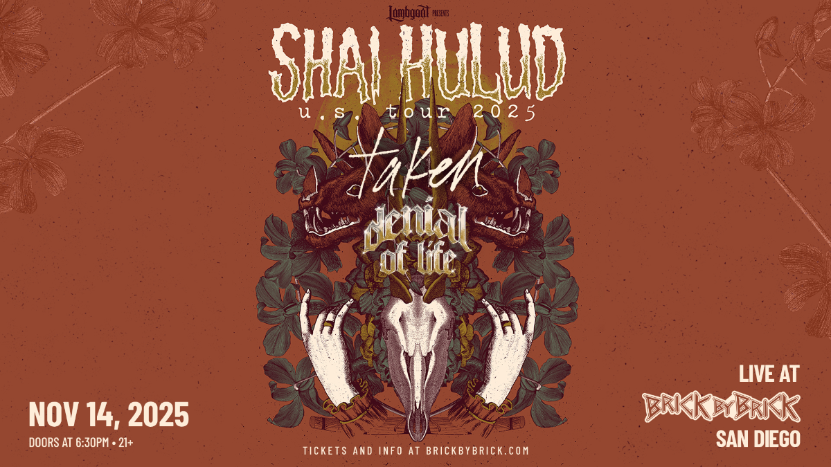 Shai Hulud with special guests at Brick by Brick