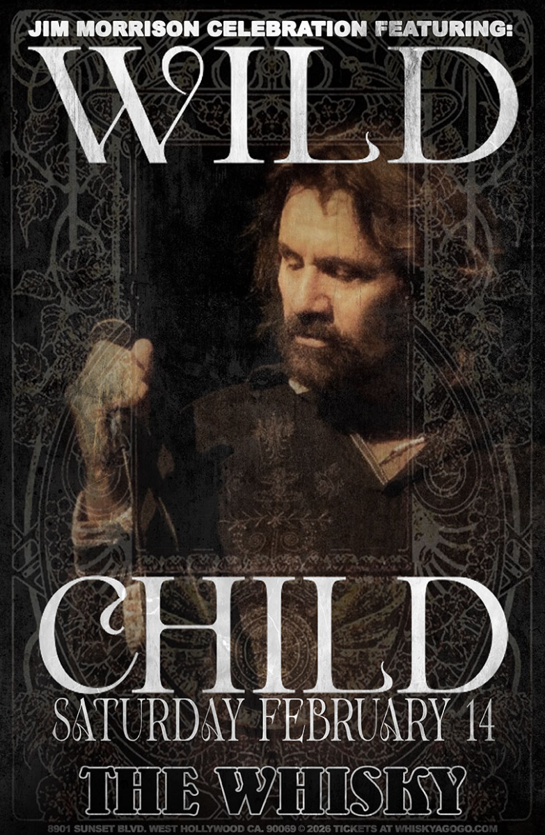 Jim Morrison celebration concert featuring  Wild Child