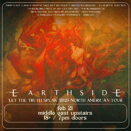 Earthside at Middle East – Upstairs – Cambridge, MA