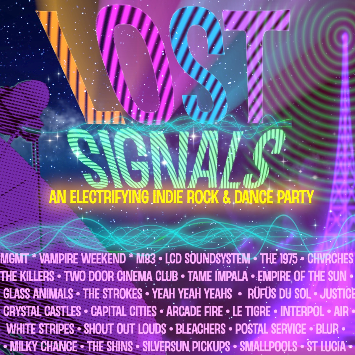 Lost Signals: An Electrifying Indie Rock & Dance Party