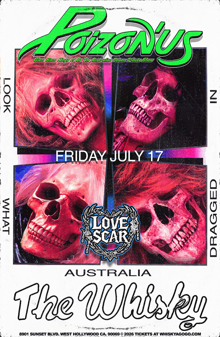Poizon'Us (The Australian POISON Tribute), Sunset Riot, Double Vision, Love Scar