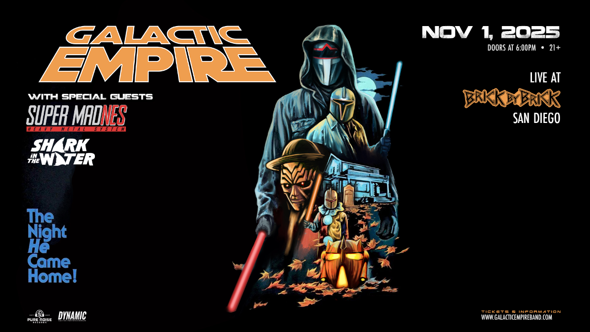 Galactic Empire with special guests at Brick by Brick