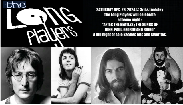 The Long Players Celebrate “After The Beatles: The Songs of John, Paul, George & Ringo” at 3rd and Lindsley – Nashville, TN