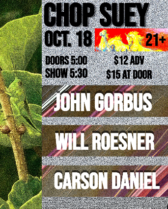 John Gorbus, Will Roesner, Carson Daniel