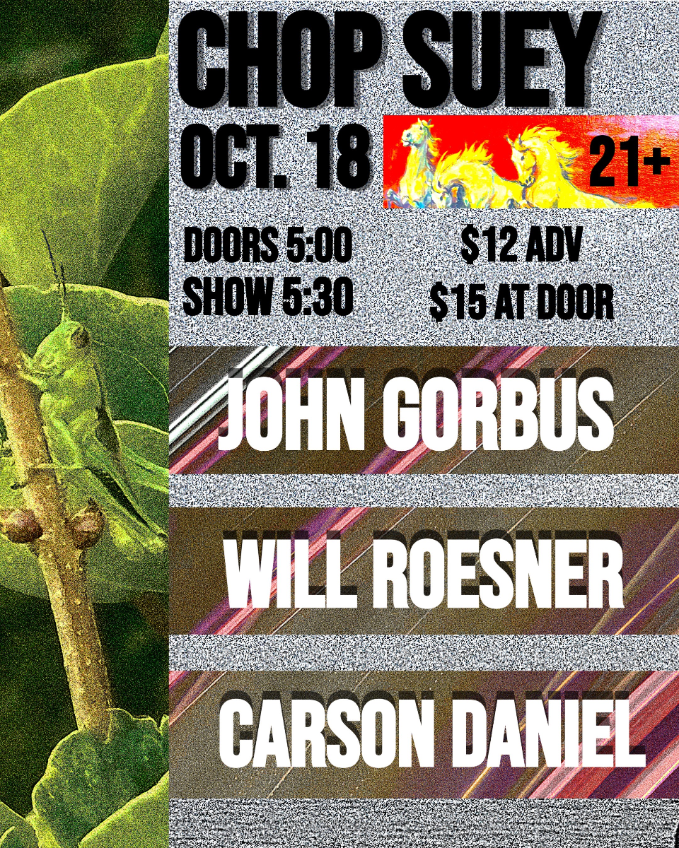 John Gorbus, Will Roesner, Carson Daniel