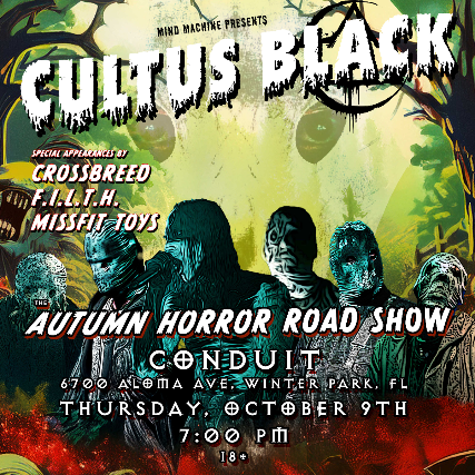 Cultus Black, Crossbreed, F.I.L.T.H., and Missfit Toys