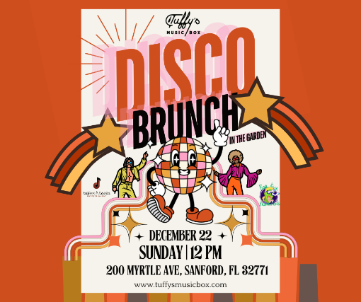 Disco Brunch at Tuffy’s Music Box – Sanford, FL