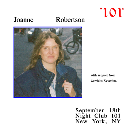 Joanne Robertson, Corridos Ketamina