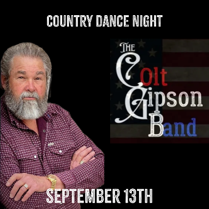 Country Dance Night with Colt Gipson Band & Sycamore Flood