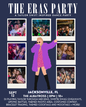 Le Petite Fete Presents: The Eras Part, A Taylor Swift Inspired Dance Night