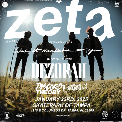 ZETA with Dezorah and Discord Theory at The Skatepark of Tampa – Tampa, FL