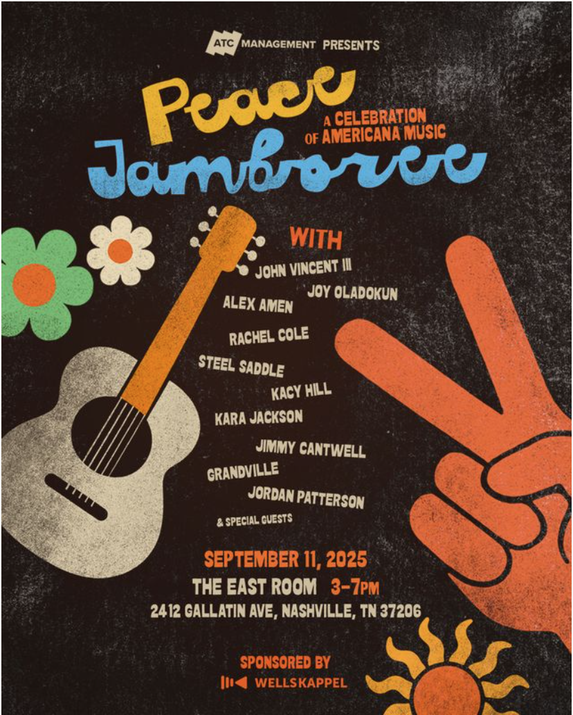 Peace Jamboree feat: John Vincent III / Joy Oladokun / Alex Amen / Rachel Cole / Steel Saddle / Kacy Hill / Kara Jackson / Jimmy Cantwell / Grandvi...