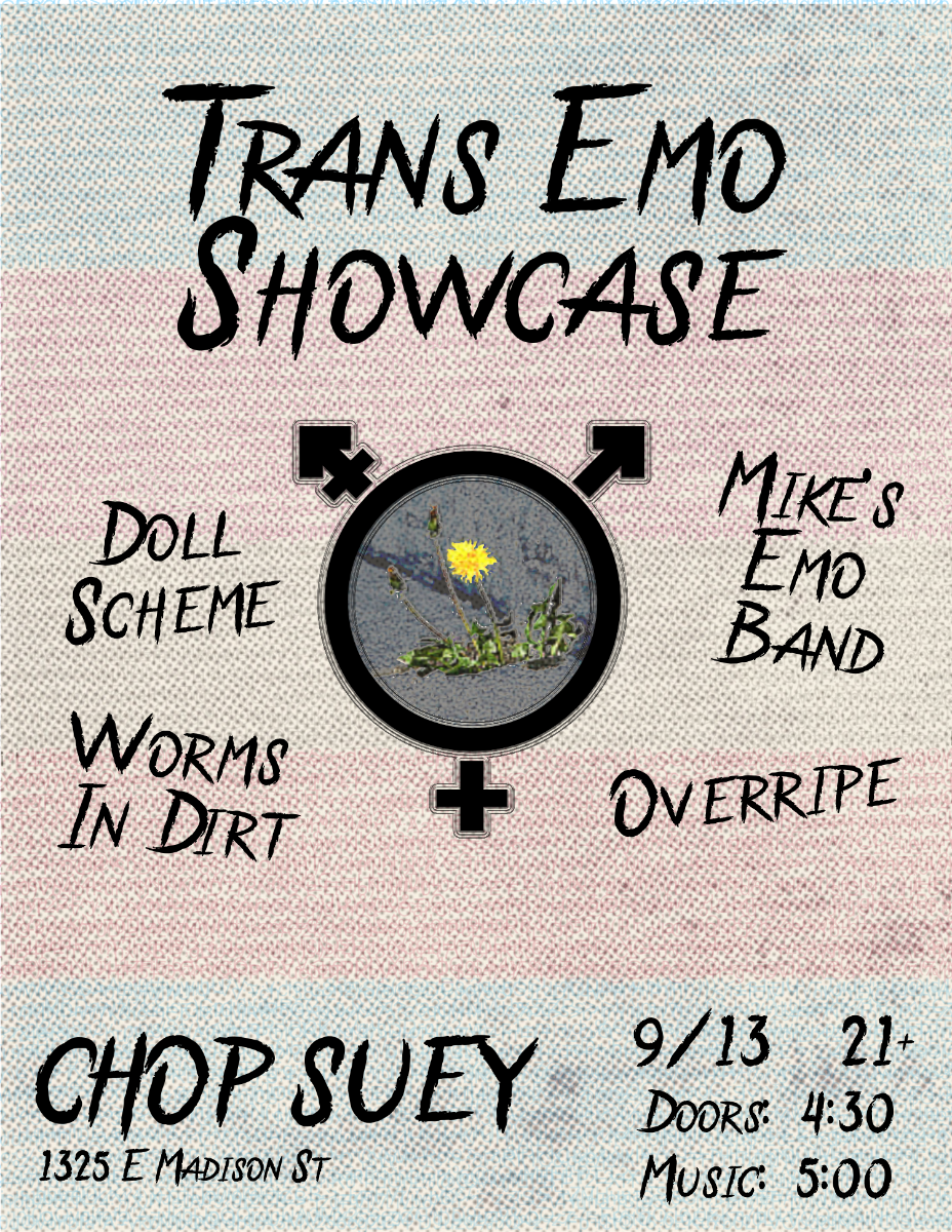 Trans Emo Showcase: Worms In Dirt, Overripe, Doll Scheme, Mikes Emo B...