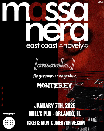 Massa Nera and novely. with concealer, fingerswoventogether, and Monterey at Will’s Pub – Orlando, FL