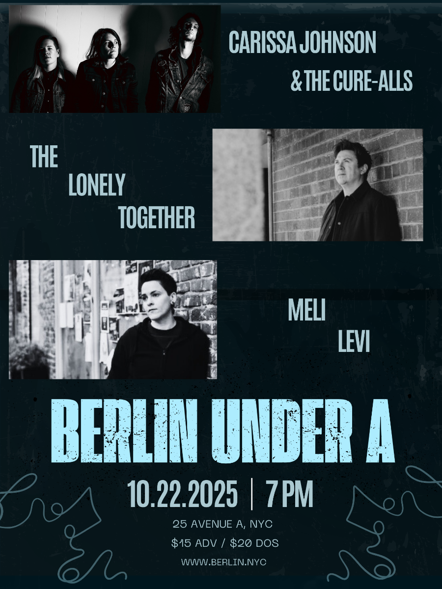 Carissa Johnson & The Cure-Alls • The Lonely Together • Meli L...