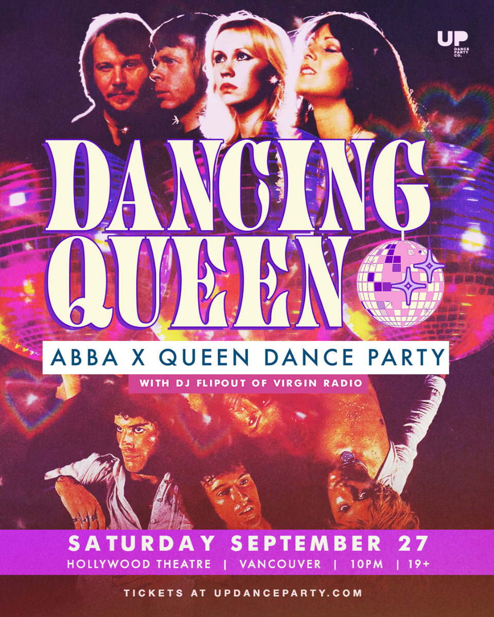 Dancing Queen: ABBA x Queen Dance Party at Hollywood Theatre Vancouver - Sep 27 2...