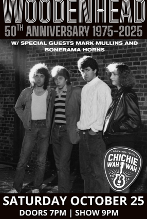 Free Event : Woodenhead 50th Anniversary 1975-2025" w/ special, guests Mark Mullins and Bonerama Horns