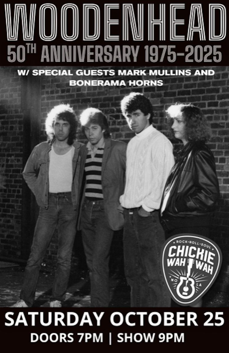 Woodenhead 50th Anniversary 1975-2025" w/ special, guests Mark mullins and Bonerama Ho...