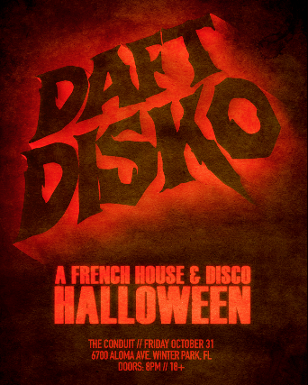 Daft Disko: Halloween Edition! at Conduit – Winter Park, FL