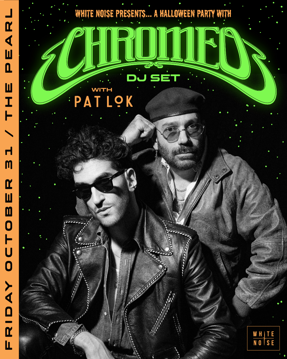 A Halloween Party with Chromeo DJ Set with Pat Lok