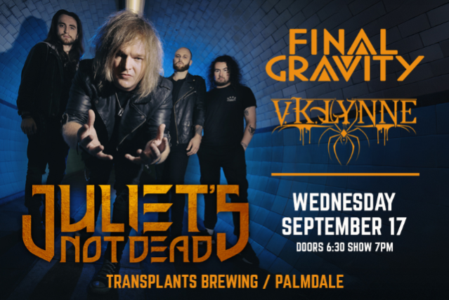 FREE SHOW: JULIET'S NOT DEAD / VK LYNNE / ANTHEA