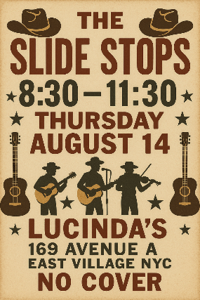 Live Honky Tonk Band The Slide Stops