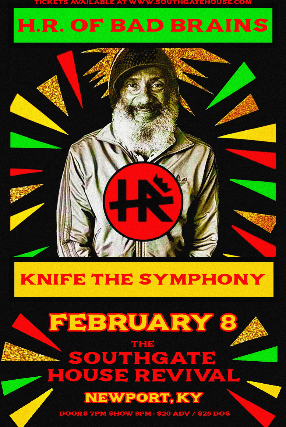 H.R. (of Bad Brains) with Knife the Symphony 