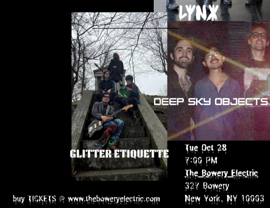 LYNX • Deep Sky Objects • Glitter Etiquette