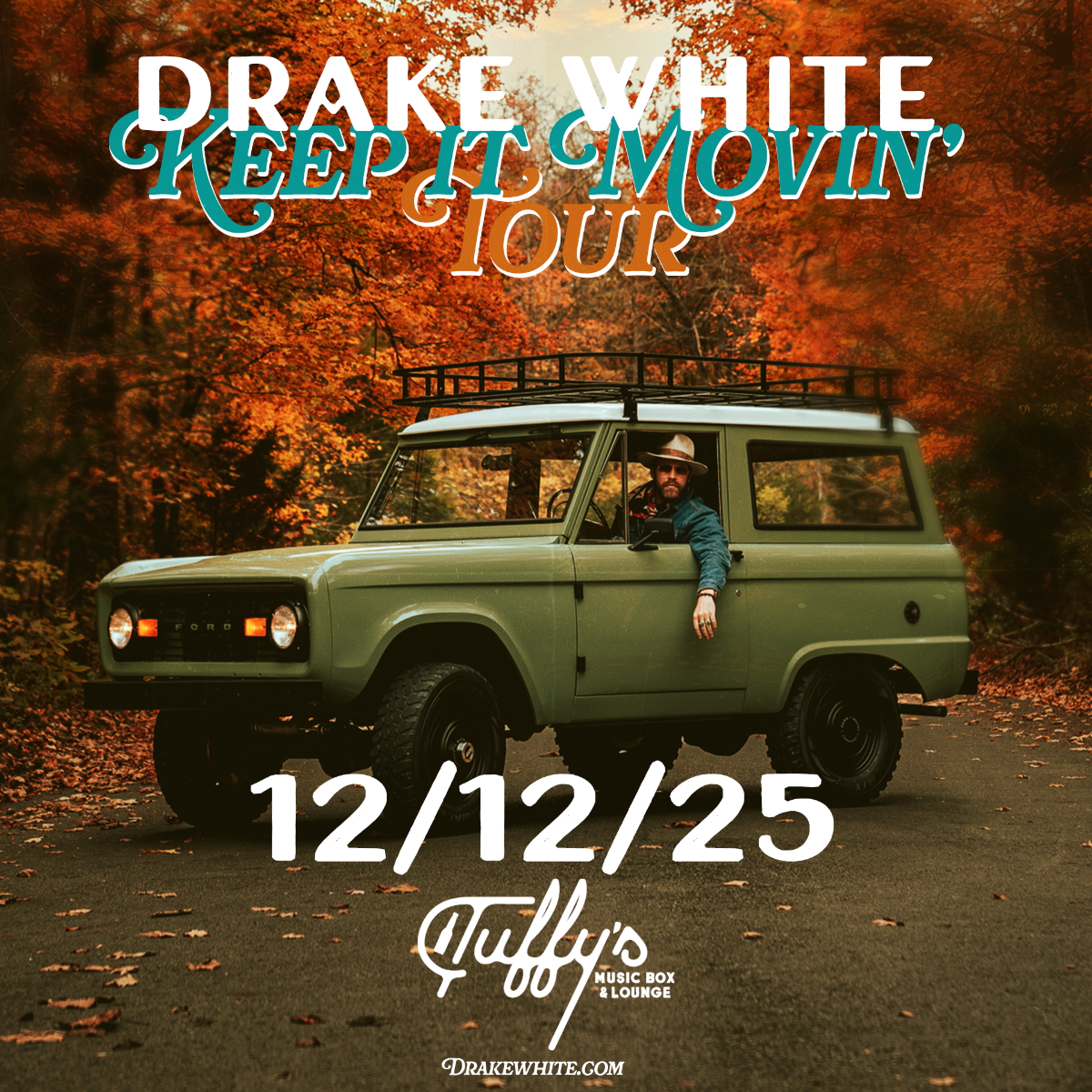 Drake White: Keep It Movin' Tour