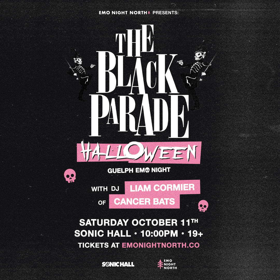 The Black Parade Halloween Emo Night Guelph W/ DJ Liam Cormier at Sonic Hall - Oct 11 2...