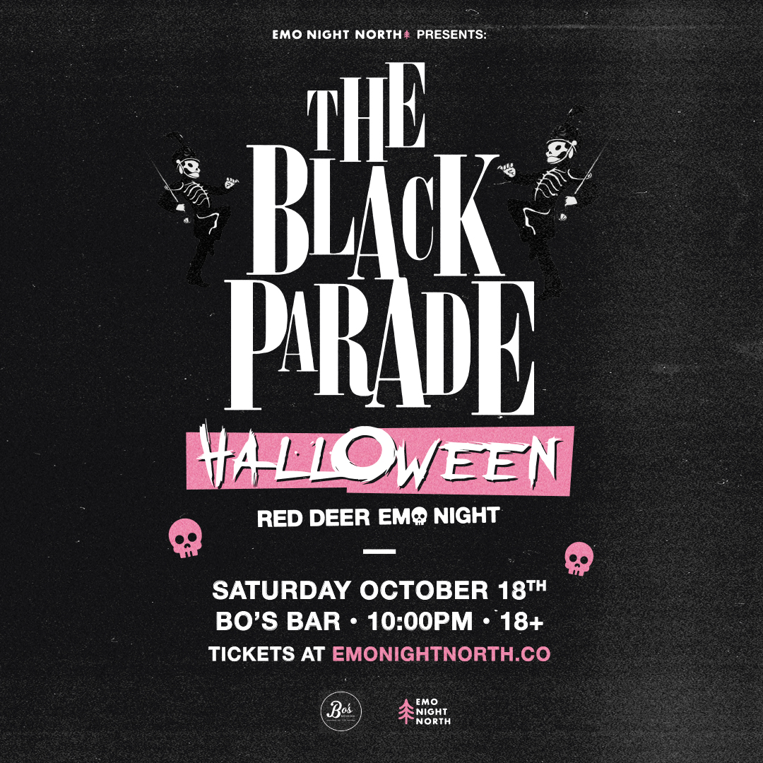 The Black Parade Halloween Emo Night Red Deer at Bo's Bar - Oct 18 2...