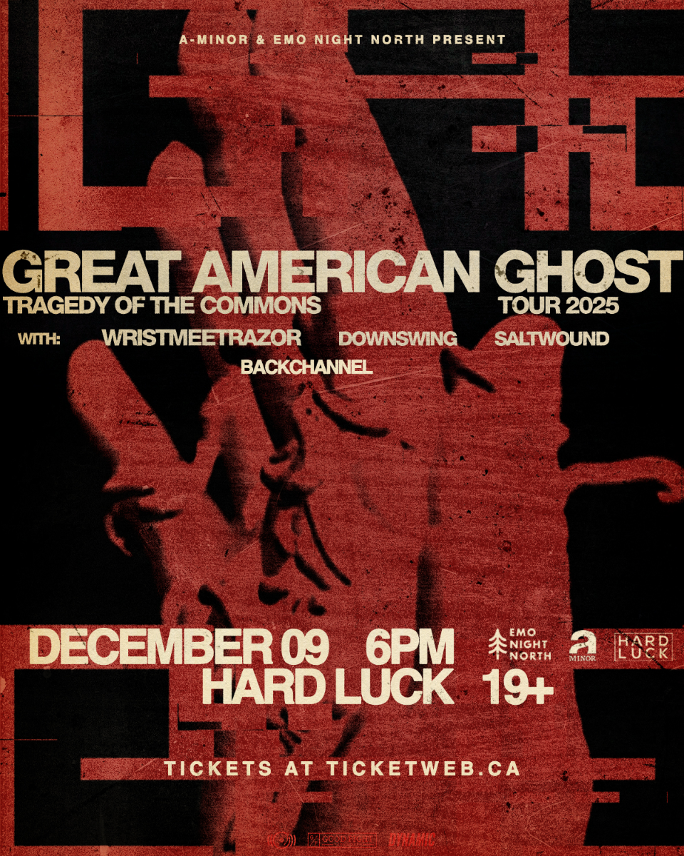 Great American Ghost w/ Wristmeetrazor, Downswing & Saltwound at Hard Luck ...
