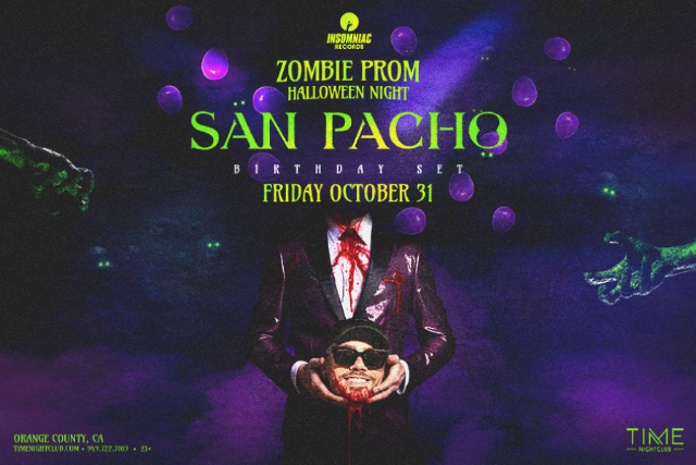 Zombie Prom Halloween Night: San Pacho
