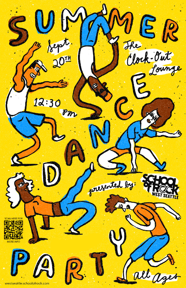 School Of Rock West Seattle Presents: Summer Dance Party (All Ag...