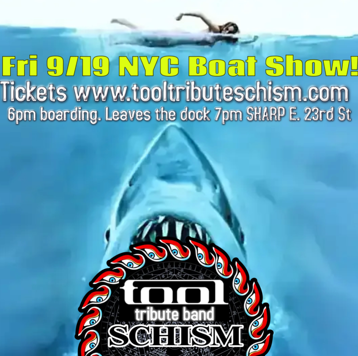 Tool Tribute Band Schism Annual Concert Cruise