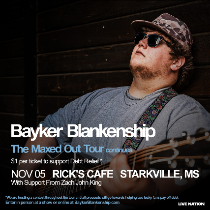 Bayker Blankenship, Zach John King