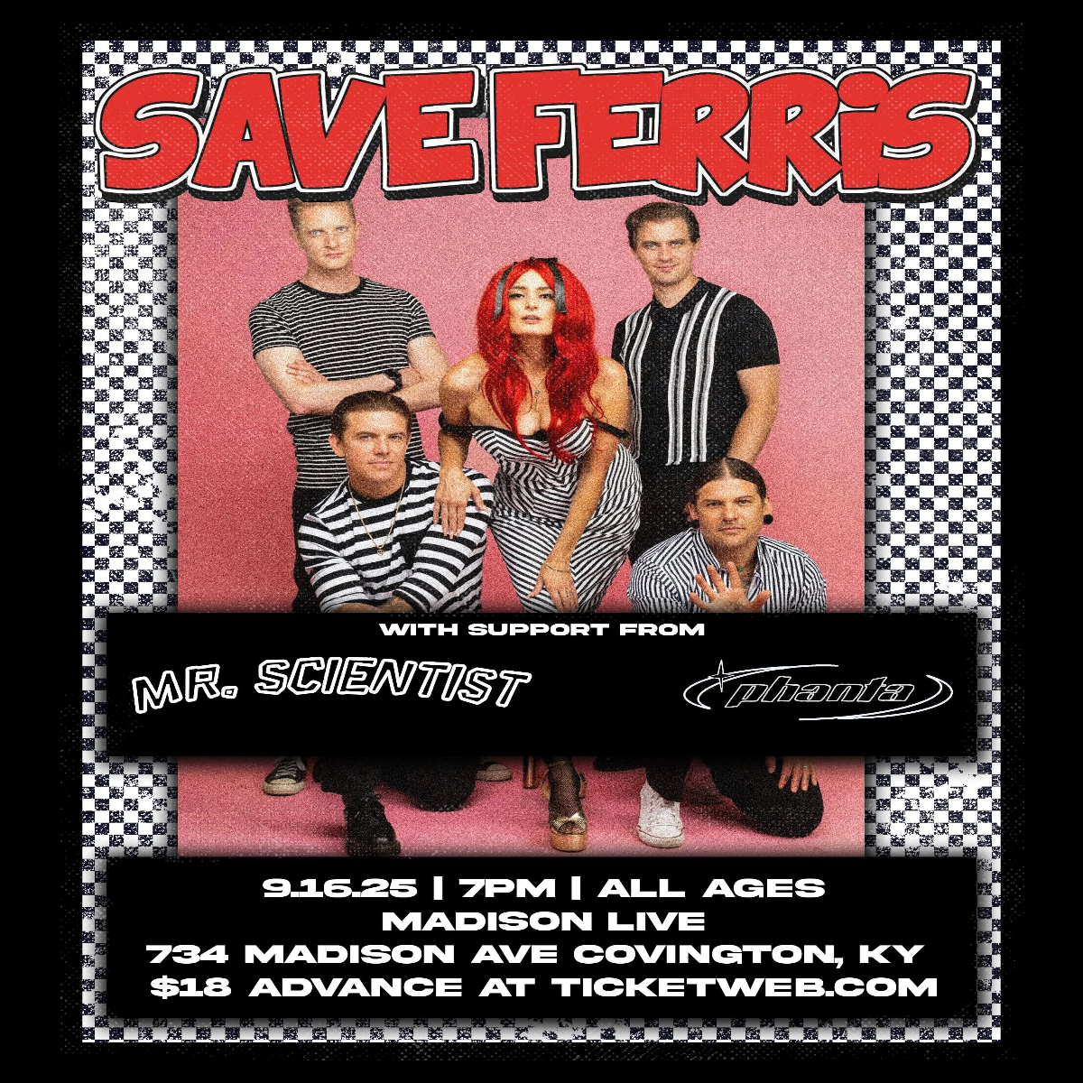 Save Ferris, Mr. Scientist, Phanta