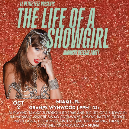 Le Petite Fete Presents: "The Life of a Showgirl" Release Dance Party
