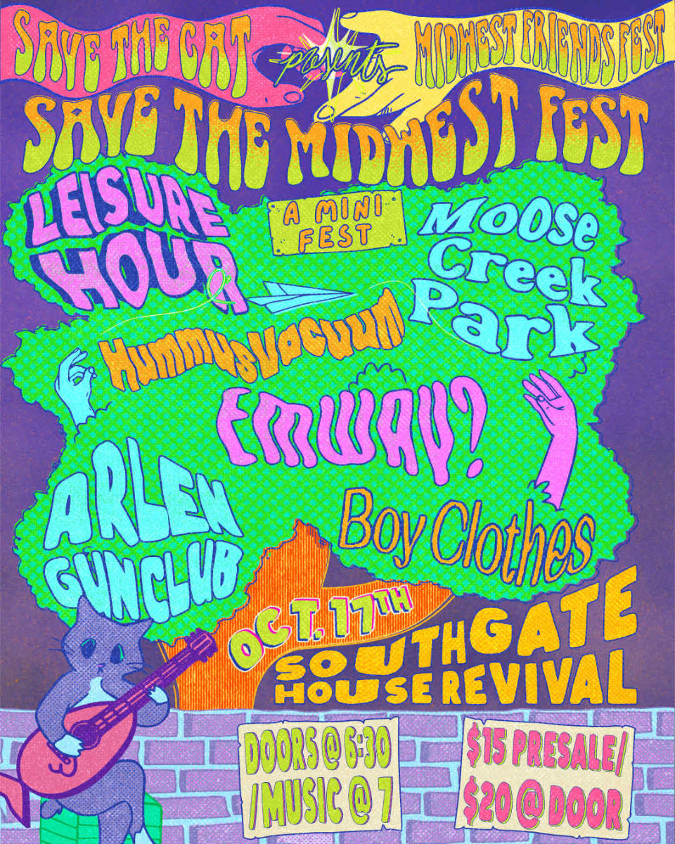 Save The Cat Touring & MidWest Friends Fest Present Save The MidWest Mini-F...