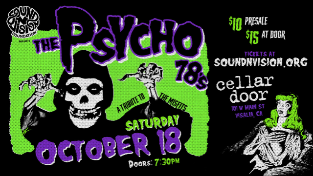 The Psycho 78’s @ Cellar Door at The Cellar Door – Visalia, CA